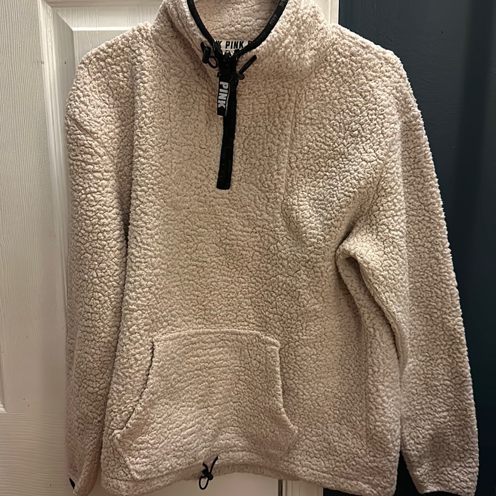 Fuzzy Pink Sweater